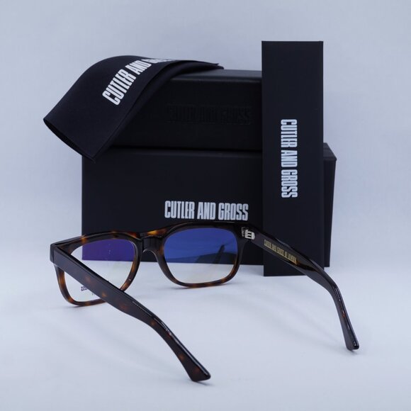 Final Price! Cutler and Gross CGOP136258 002 Havana Eyeglasses 58mm - Picture 4 of 8